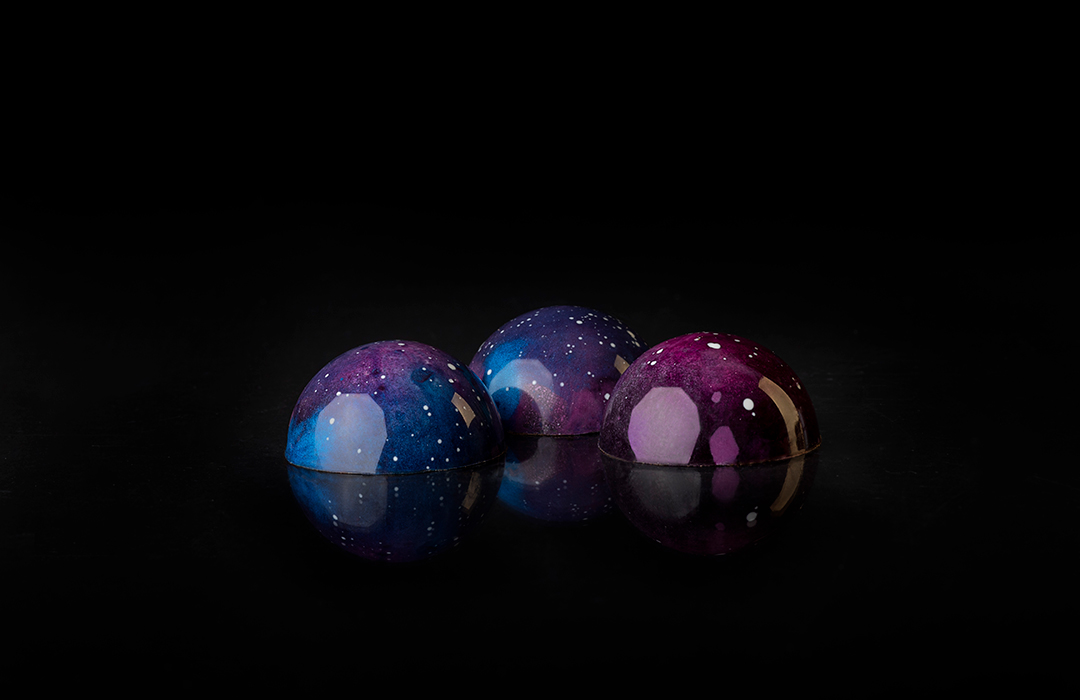 Ocoa and Blackcurrant Ganache