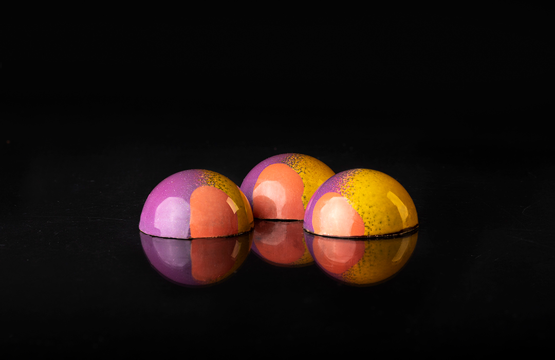 Ocoa and Strawberry Ganache