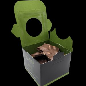 Écorces aux amandes et chocolat au lait
