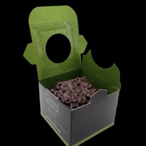Écorces aux bleuets séchés et chocolat noir 70%