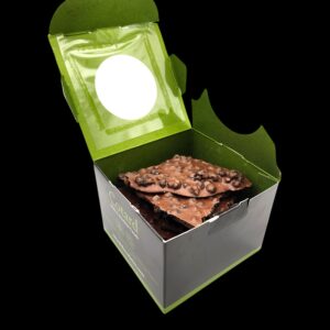 Écorce bleuets chocolat au lait