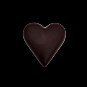 A- 48X Dark chocolate heart bar - To be wrapped (while stocks last) - 3 to 4 weeks delivery time