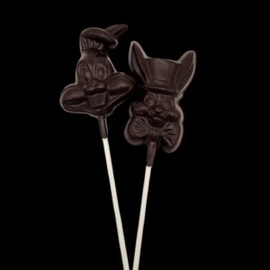 A-100x Dark chocolate lollipop , to be packaged, available while stocks last (3 to 4 weeks delivery time)