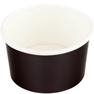 B-200x black ice cream cup