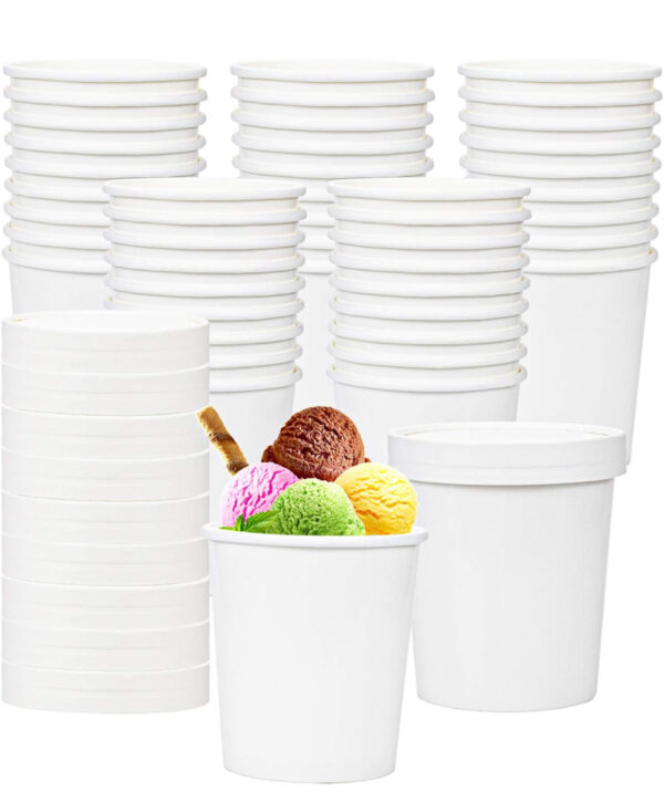 B-60x 500ml Ice Cream Container and Lid