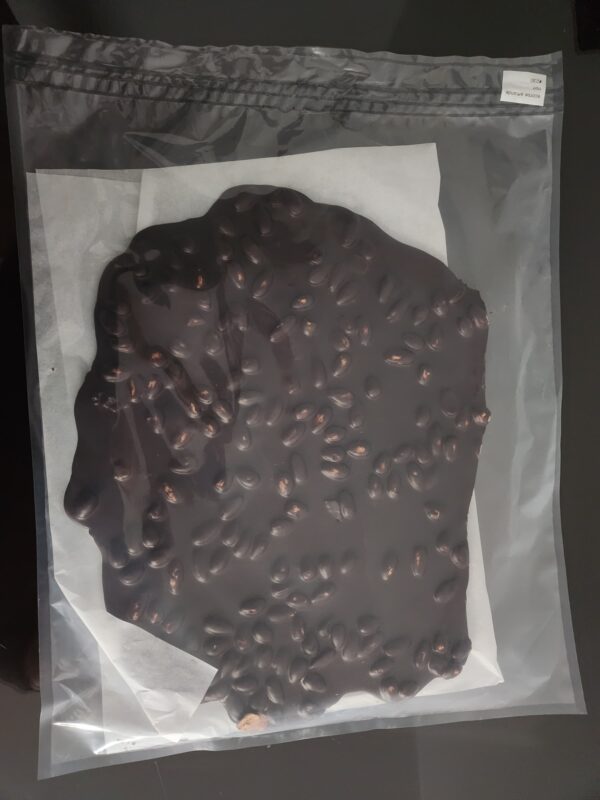 Dark chocolate almond bark (packaged in bags) - To be wrapped - 12 boxes