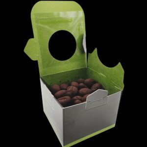 Côte d'Ivoire cocoa beans coated in 70% dark chocolate  - 6 boxes