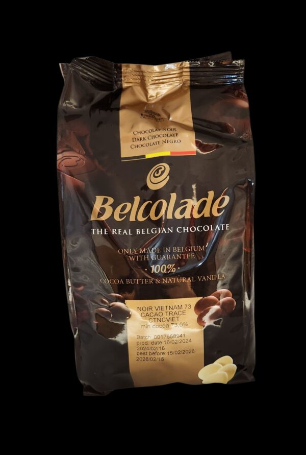 Pastilles chocolat noir Vietnam 73% 1 kg